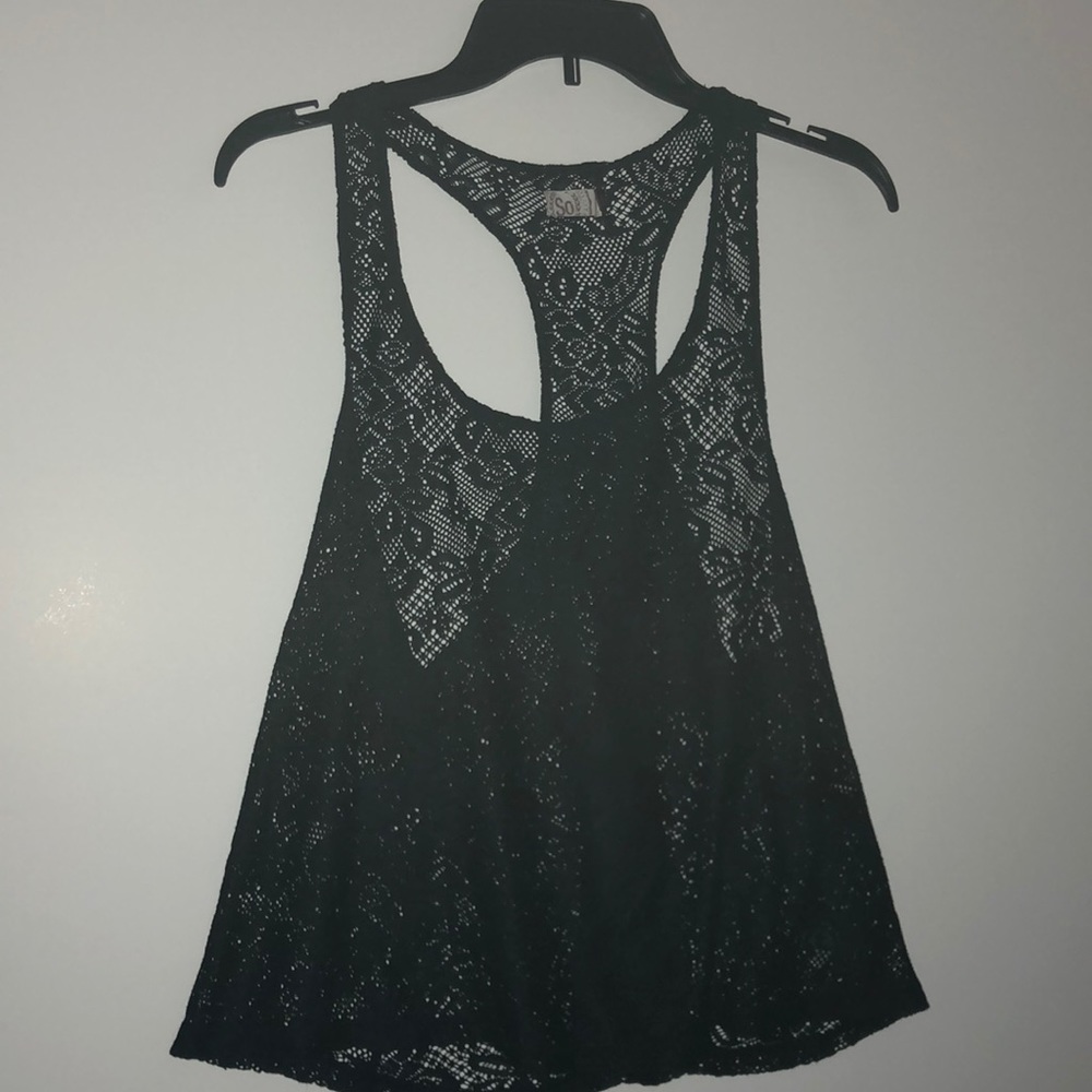 Black Lace Razor back